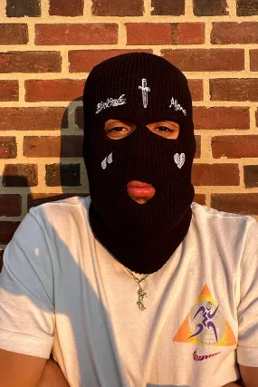 Face Tattoos Ski Mask