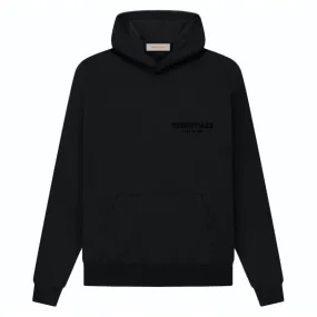 Fear of God Essentials Hoodie - Core Collection Stretch Limo (Black)