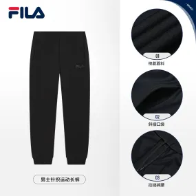 FILA CORE LIFESTYLE HERITAGE MYSTERIOUS JOURNEY Men Knit Pants (Black)