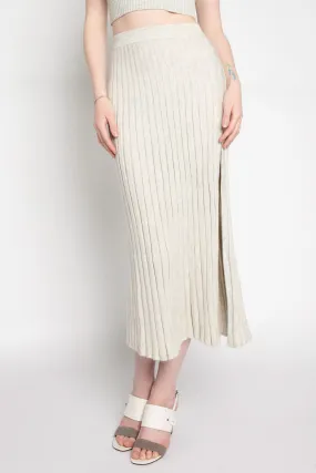 Flynn Maxi Skirt in Blizzard