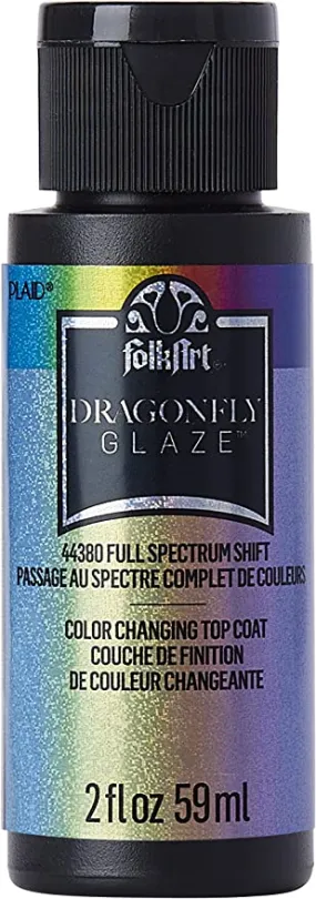 Folk Art Dragonfly Glaze Multisurface Paint - Full Spectrum - 2Oz 59Ml