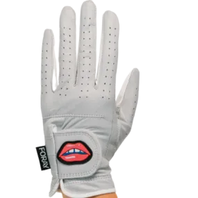 Foray Golf Glove Asher Lips - Grey