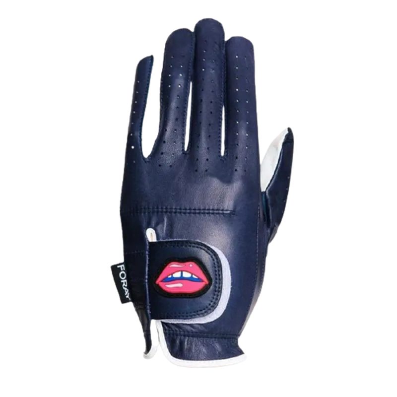 Foray Golf Glove Asher Lips - Navy