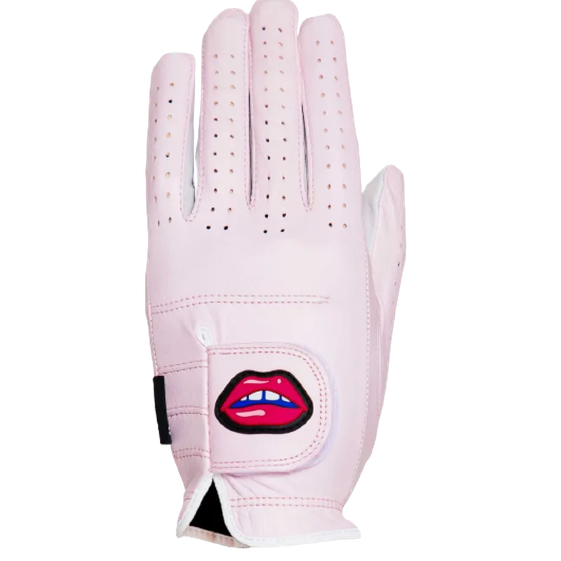 Foray Golf Glove Asher Lips - Pink