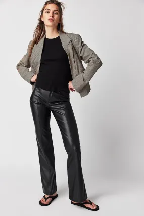 Free People Uptown High Rise Vegan Leather Pants