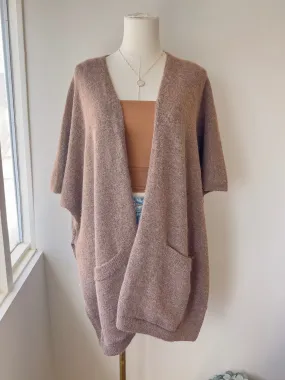 Fuzzy Knit Cardigan