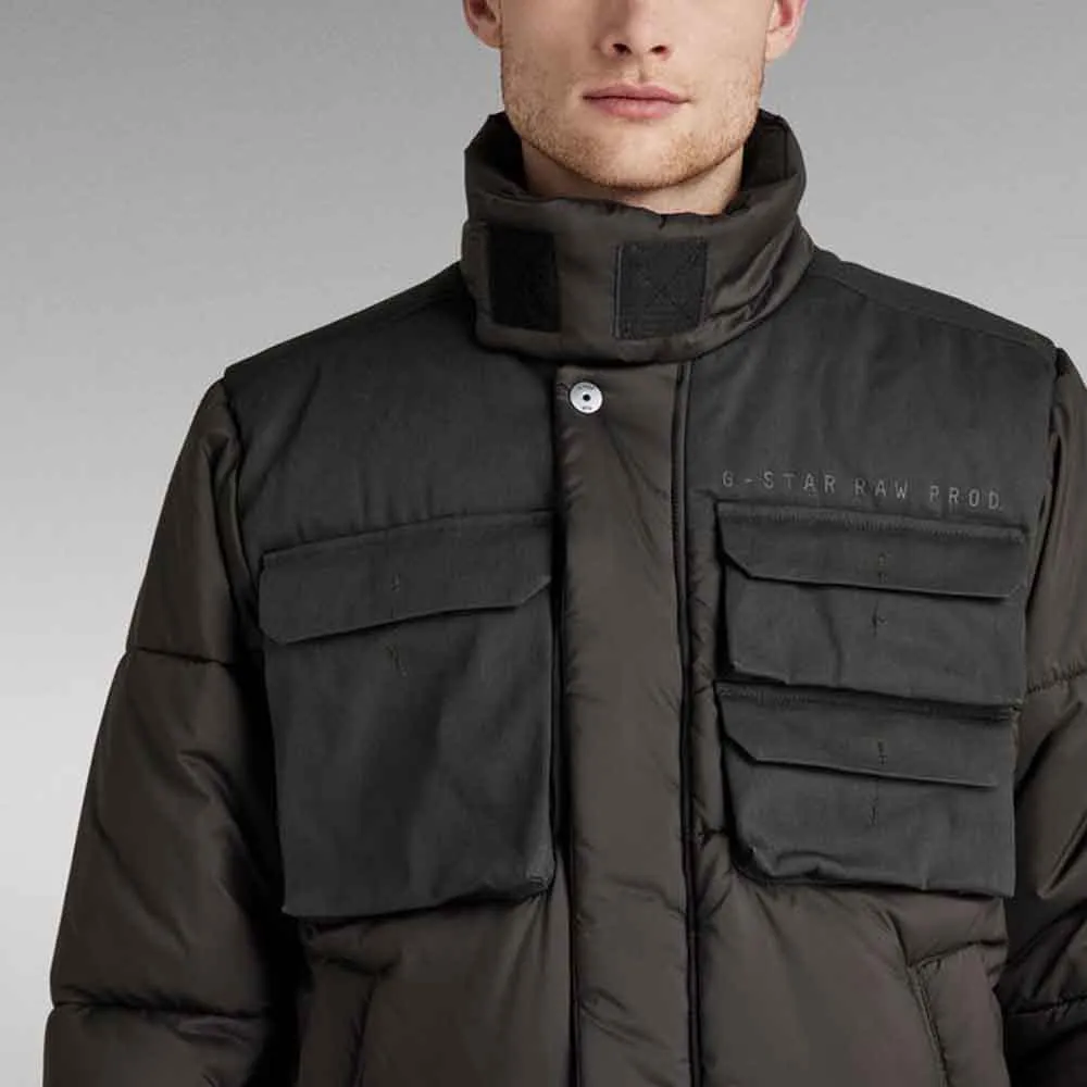 G-Star ATTAC  UTILITY PM  PUFFER JACKET Men’s -DK BLACK