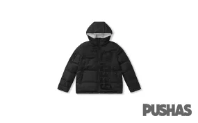 Geedup Core Logo Reversible Duck Down Puffer Jacket 'Black/White'