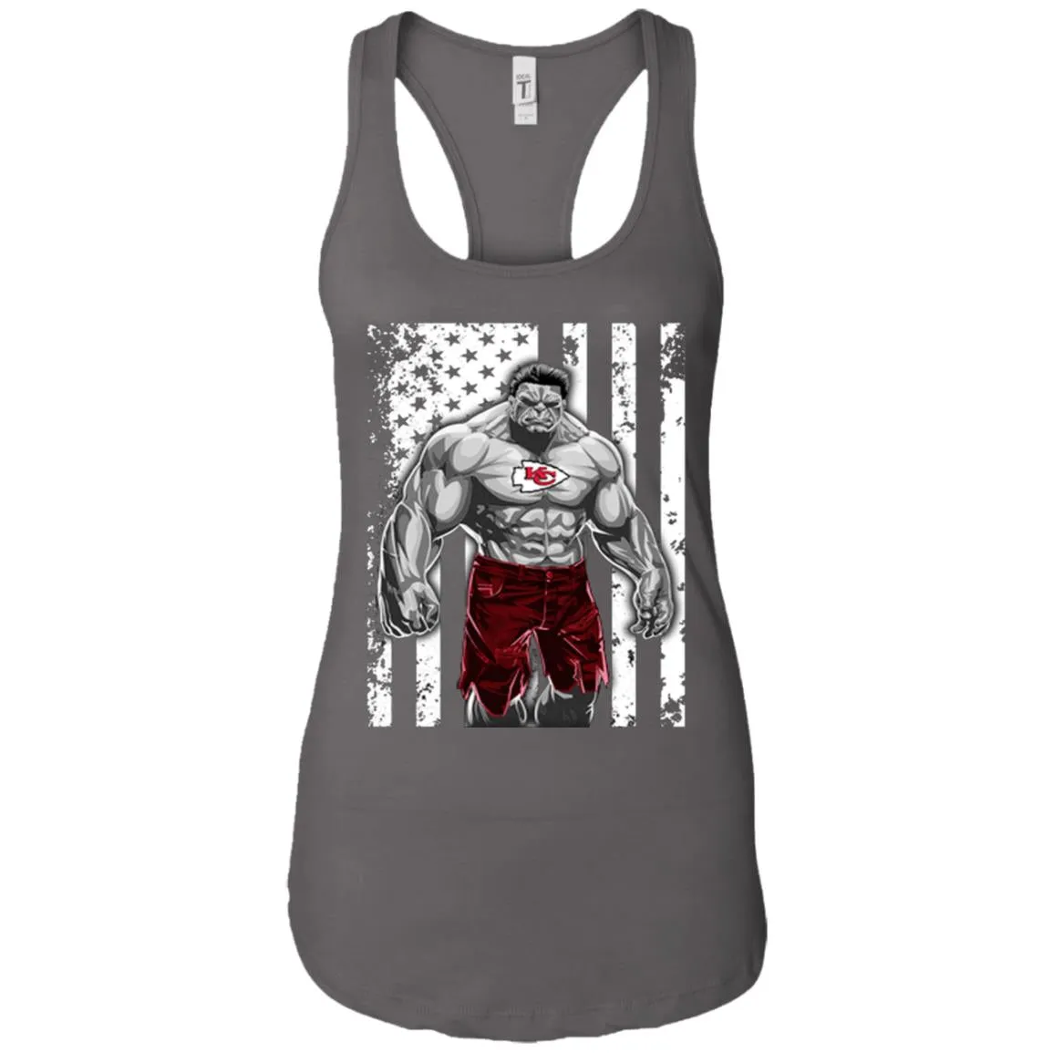 Giants Hulk Kansas City Chiefs T-shirt Women Tank Top