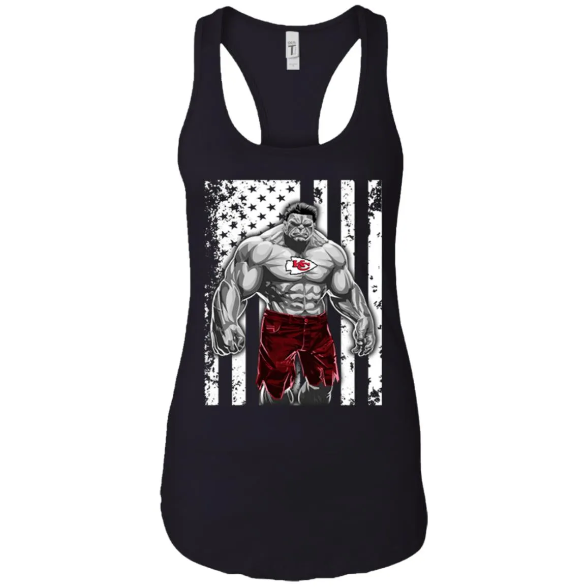 Giants Hulk Kansas City Chiefs T-shirt Women Tank Top