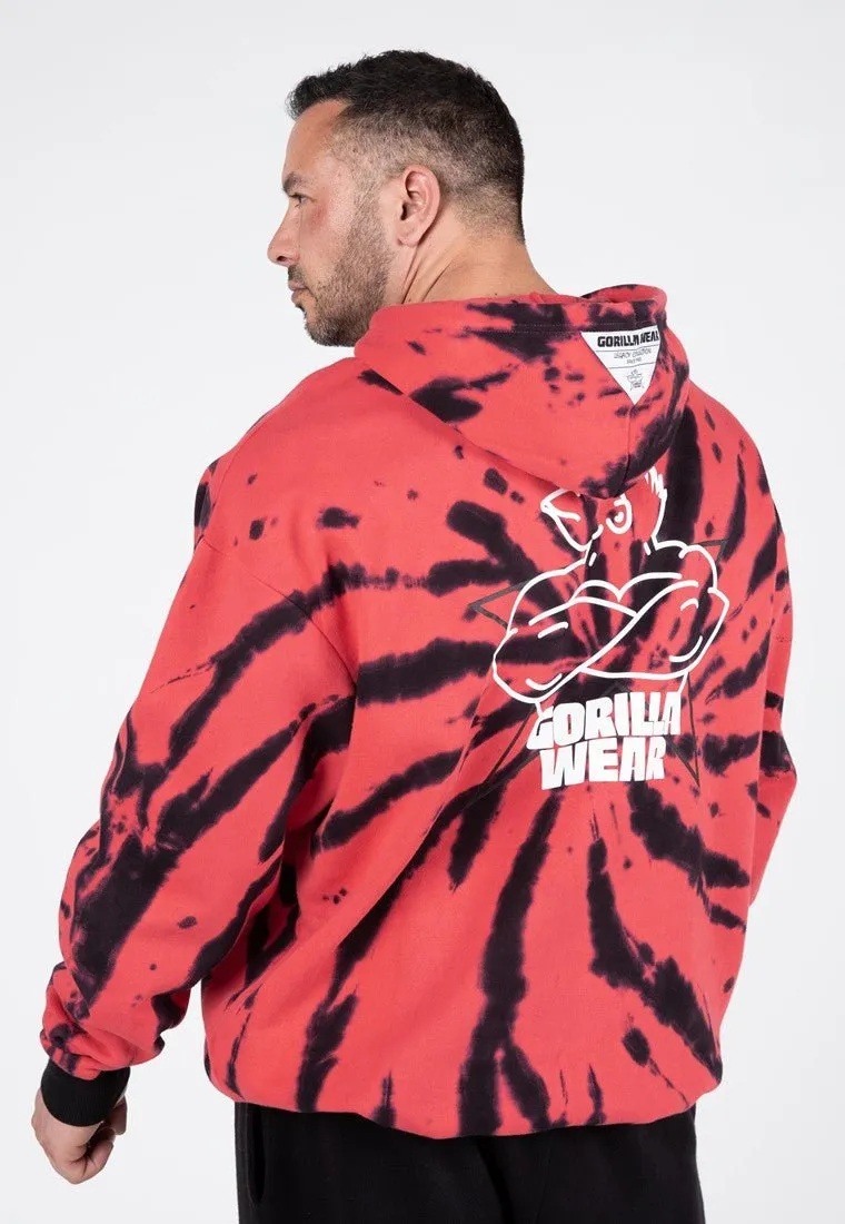 Gorilla Wear Legacy Oversized Hoodie - Red/Black