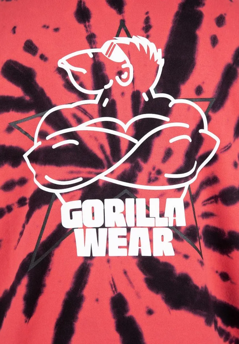 Gorilla Wear Legacy Oversized Hoodie - Red/Black