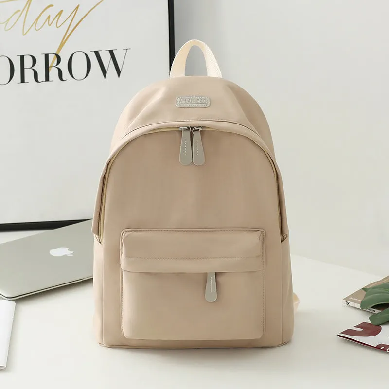 Harajuku Ulzzang Backpack Female High School and College Student Junior's Schoolbag Korean Ins Simple All-Match Backpack Male