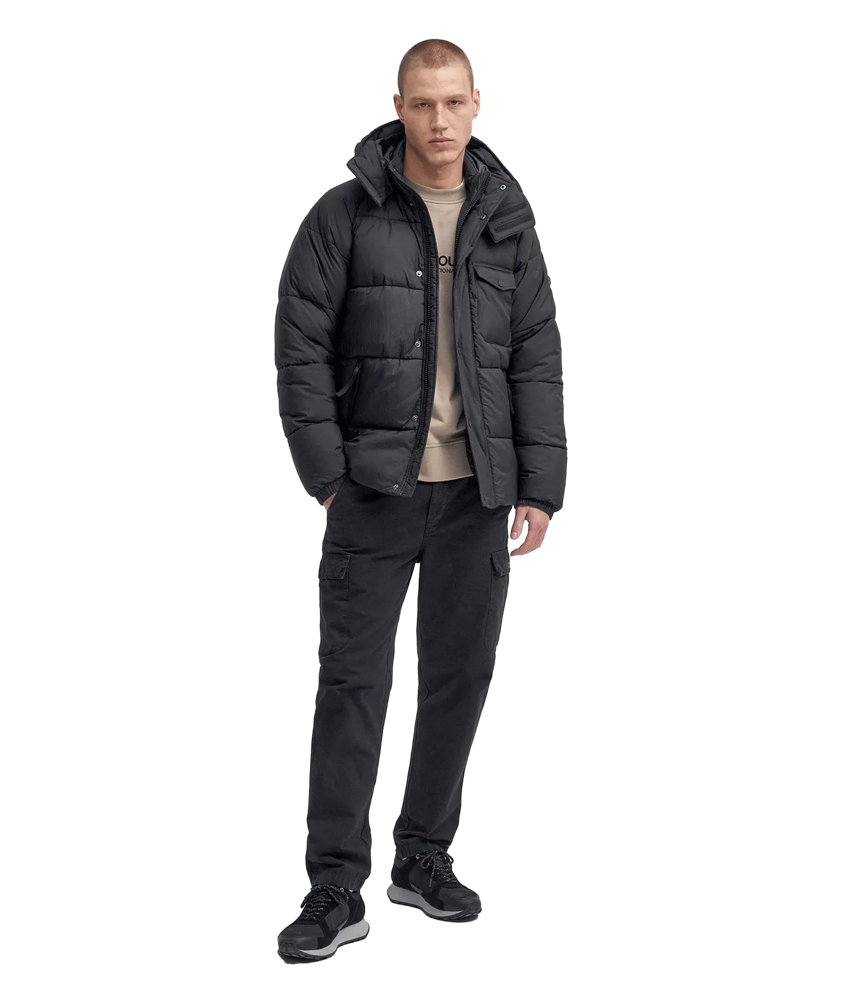 Haze Puffer Jacket - Black