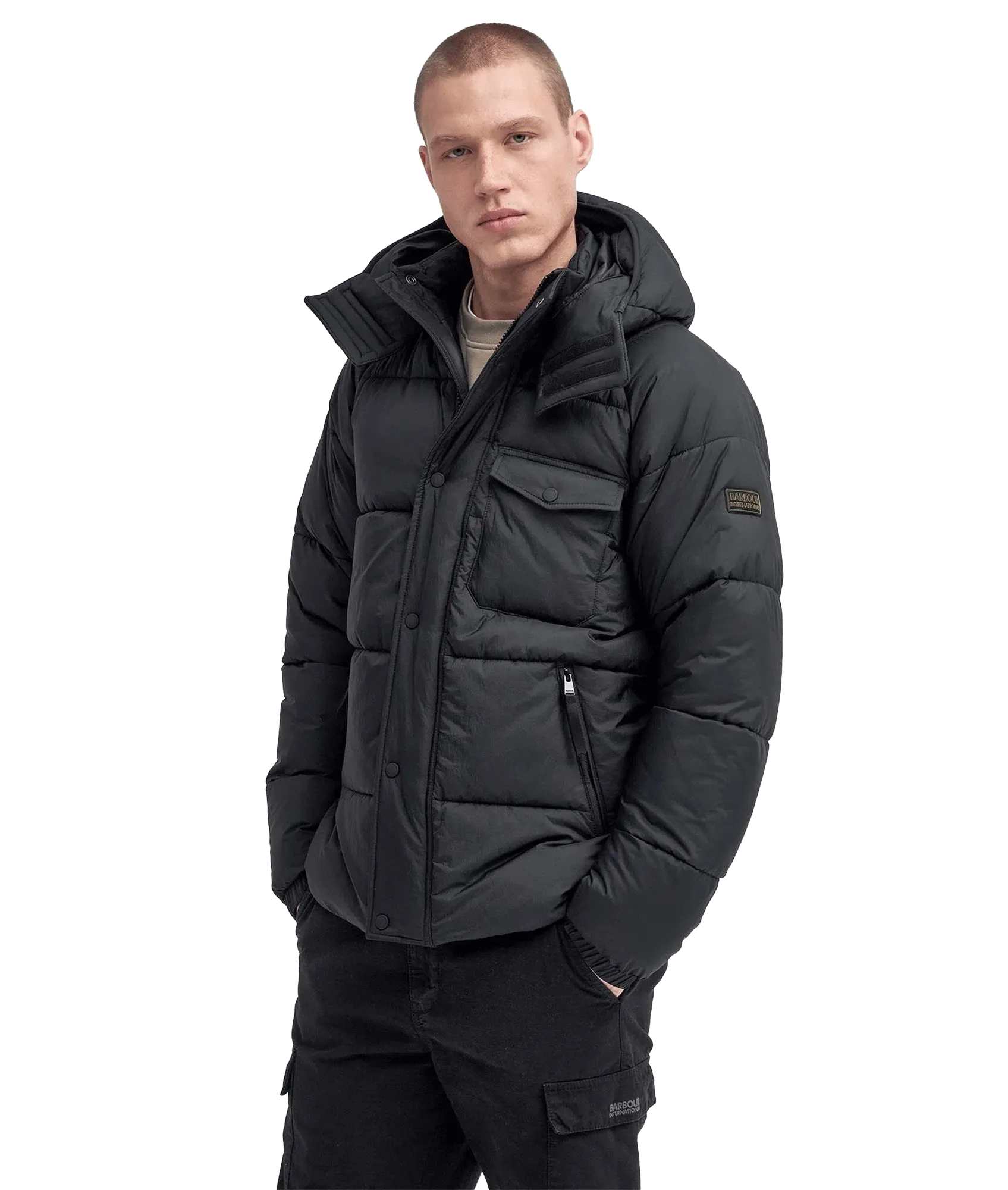 Haze Puffer Jacket - Black