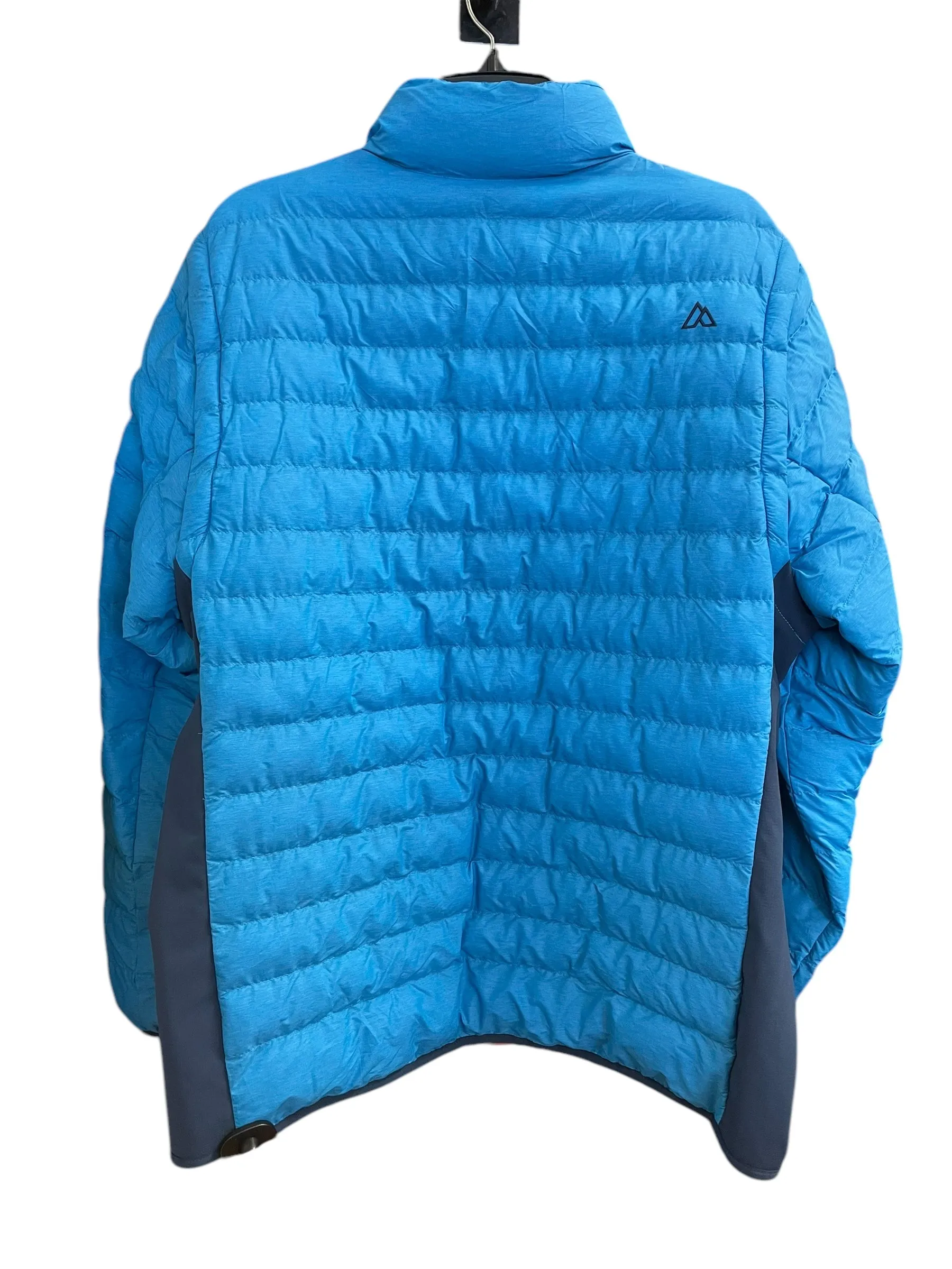 Jacket Puffer & Quilted By Clothes Mentor In Blue, Size: L