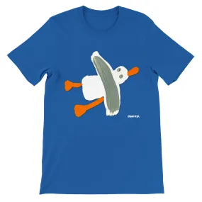 John Dyer Unisex Cornwall Art T-Shirt. 'Cornish Seagull'. Cornish Art. St Ives Art Gallery.