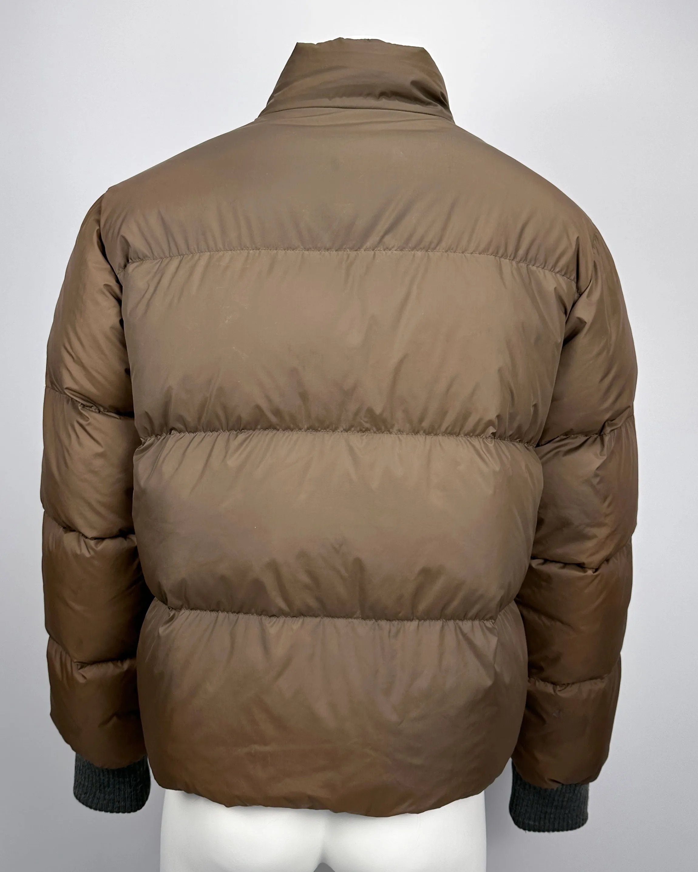 Just Cavalli Utility Brown Puffer Jacket 2000's