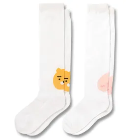 Kakao Friends Golf Smile Knee Golf Socks 2021 Women