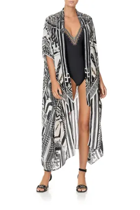 KIMONO COAT TRIBAL THEORY