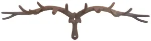 Large Cast Iron Antler Coat Hook