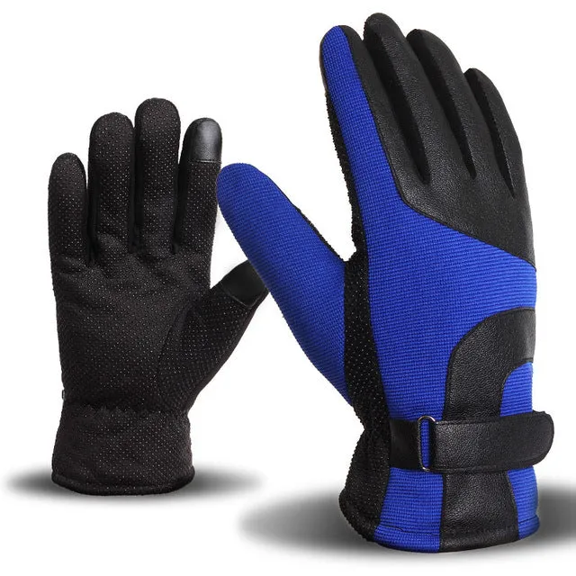 Leather Winter Thermal Gloves