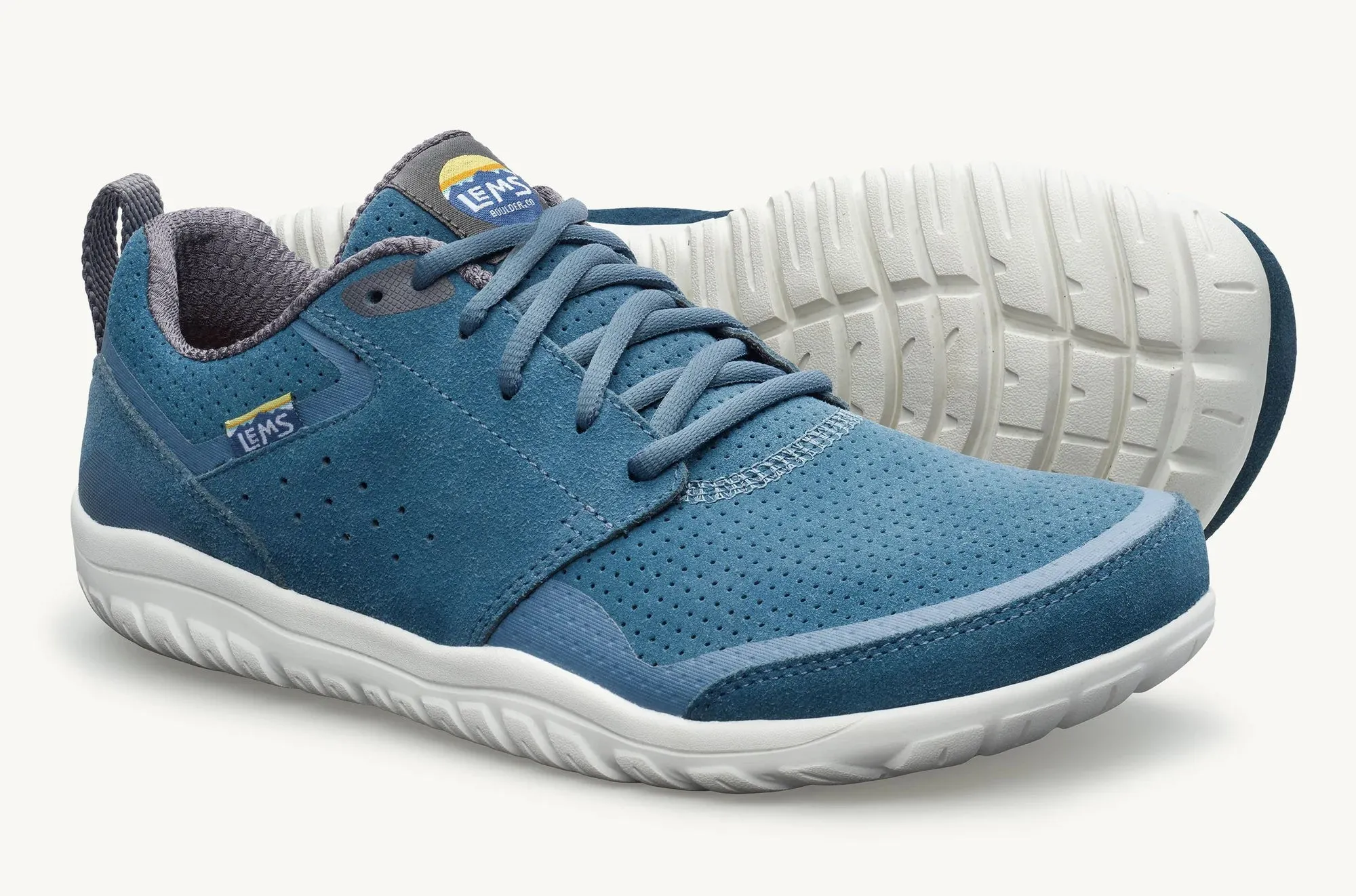 Lems Primal Zen Unisex Suede - Ocean