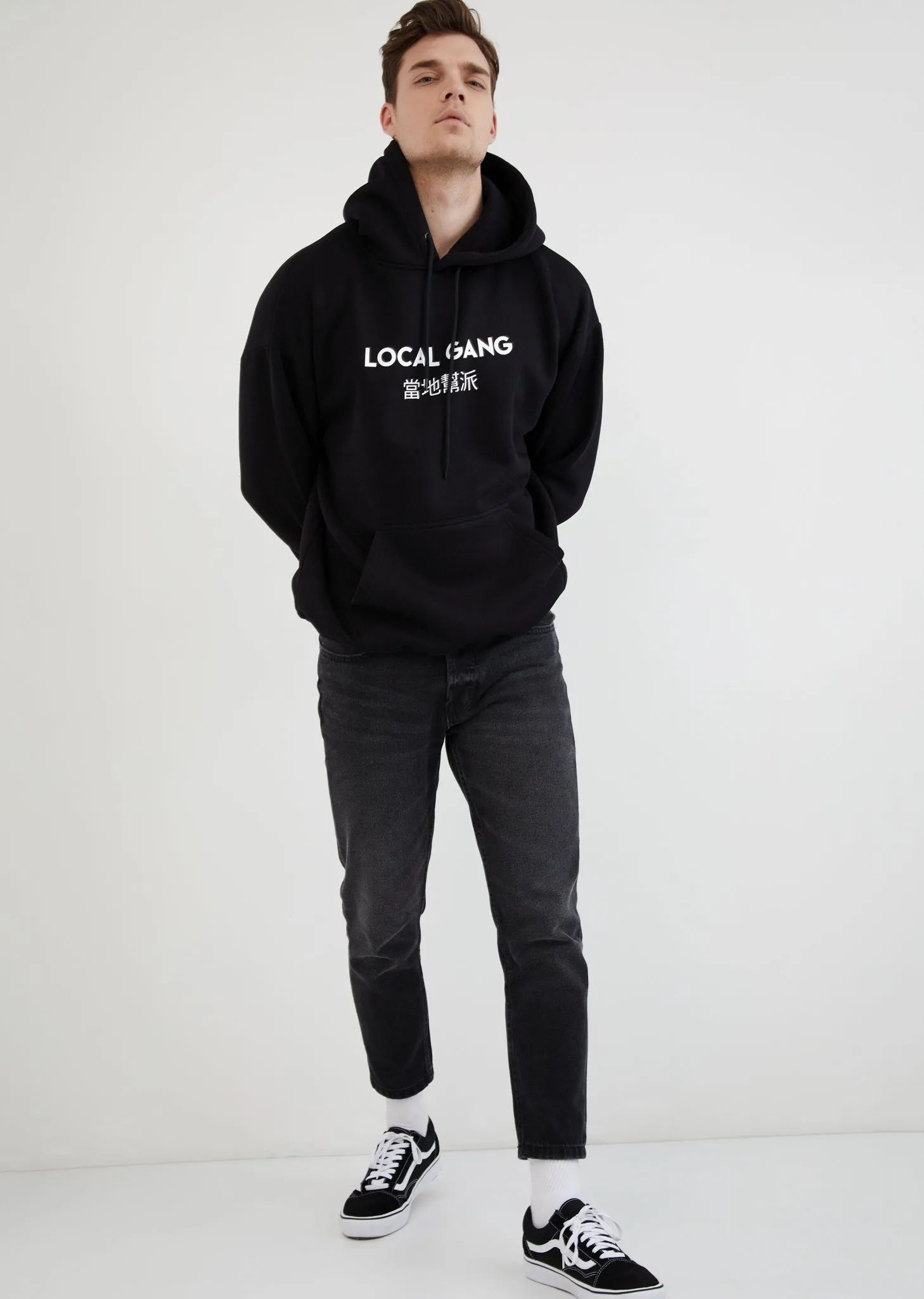 Local Gang / Oversized Pullover Hoodie