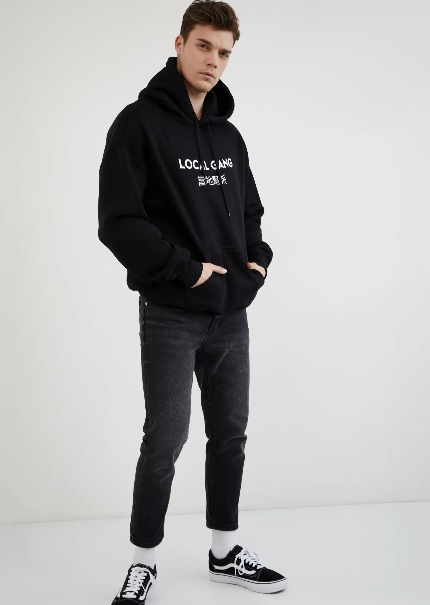 Local Gang / Oversized Pullover Hoodie