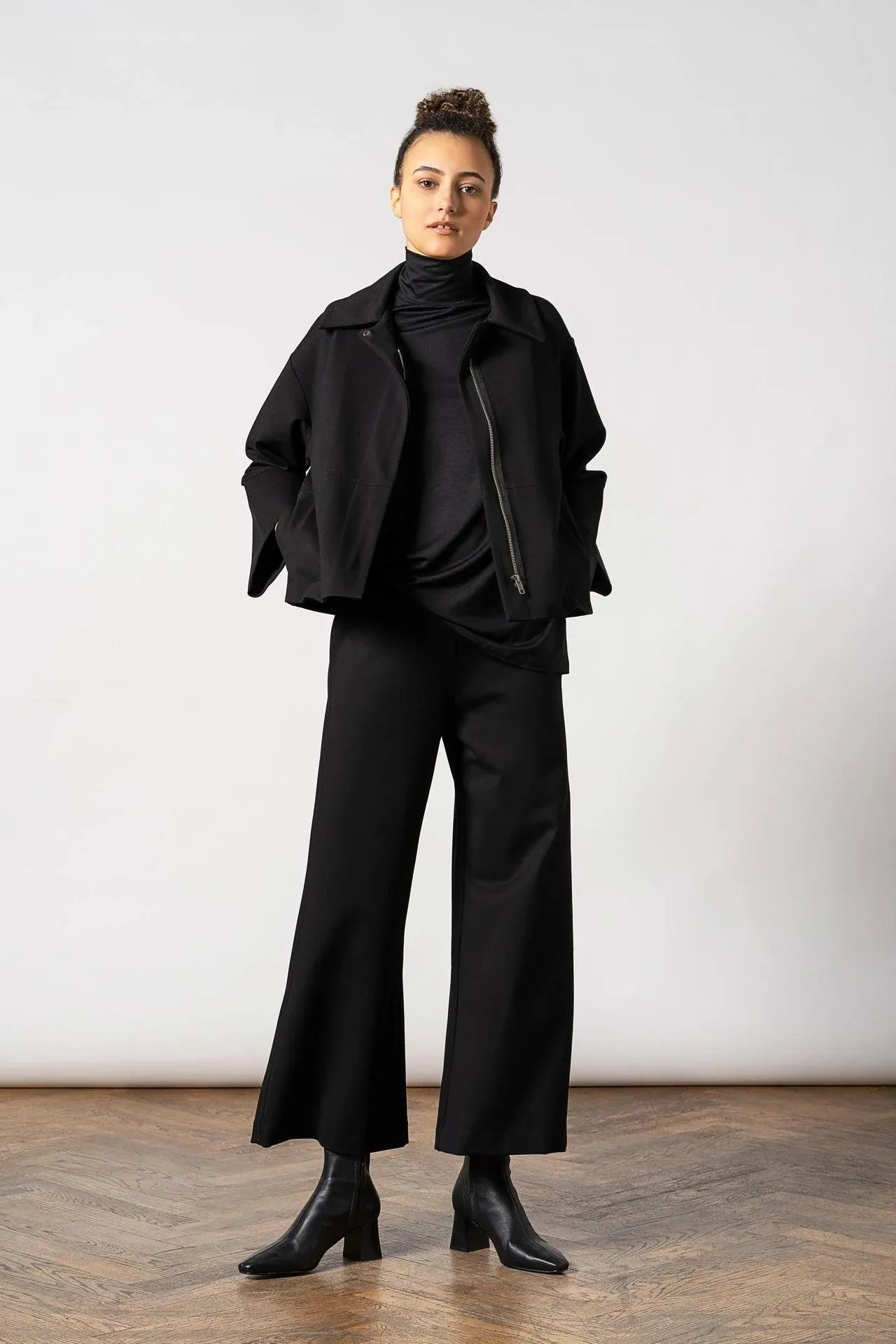 Lottie Wide Pants Black