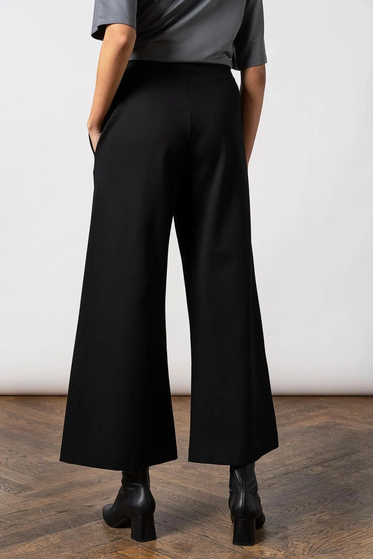 Lottie Wide Pants Black