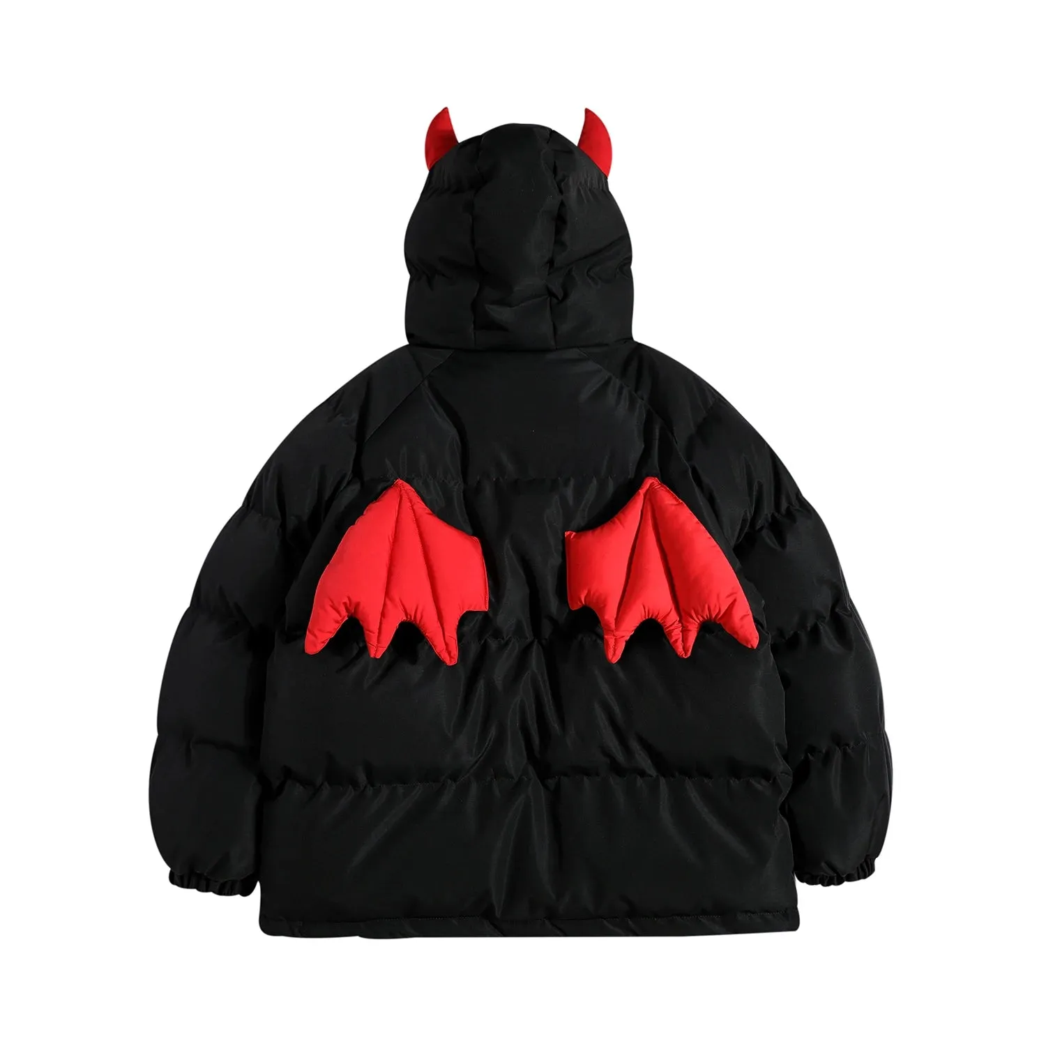 Lucifer | Edgy Devil Puffer Jacket