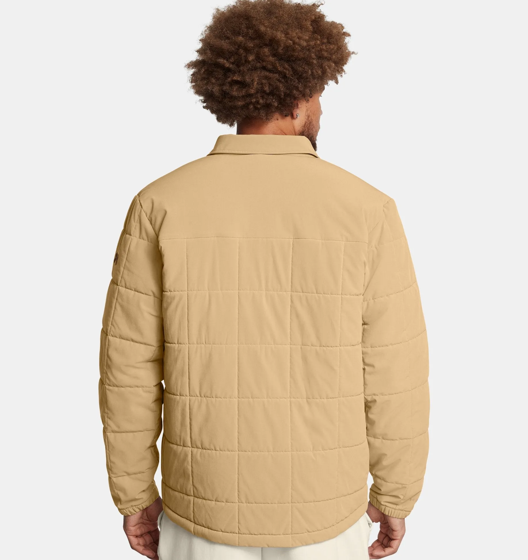 M UA EXPANSE QUILTED SHACKET