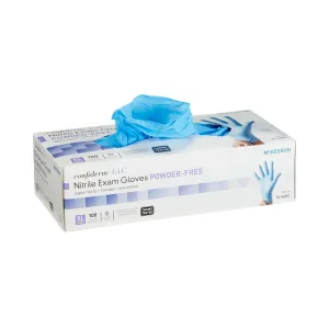 McKesson Confiderm® 4.5C Nitrile Exam Glove, Extra Large, Blue