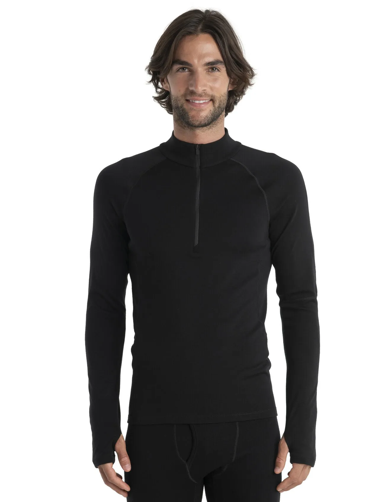 Men's 300 MerinoFine Polar Long Sleeve Half Zip Thermal Top