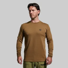 Men's Ridgeline Heavy Base Layer Top (Coyote Brown)