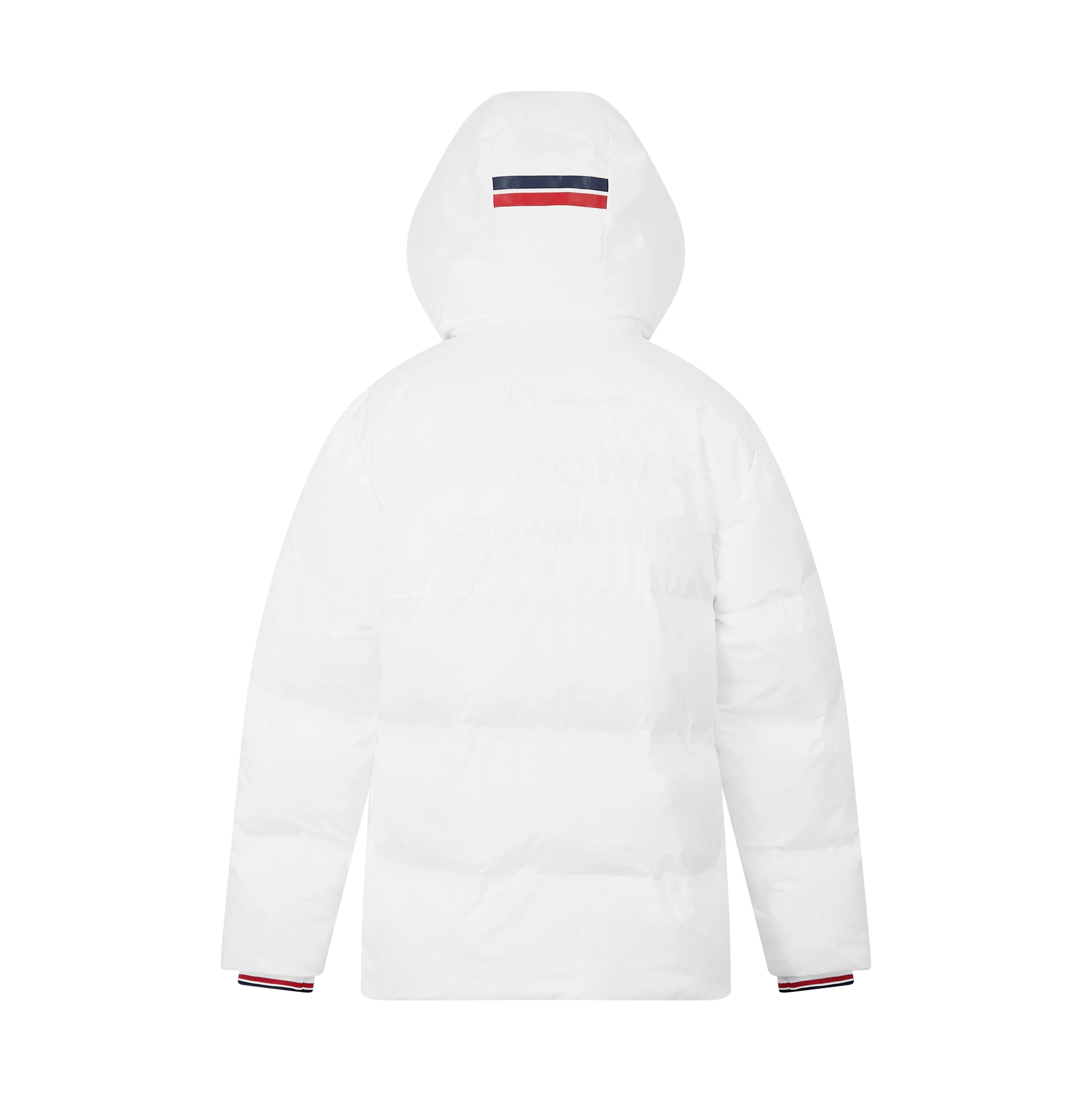 Mercedes AMG Petronas F1 2024 Men's Team Puffer Jacket - White