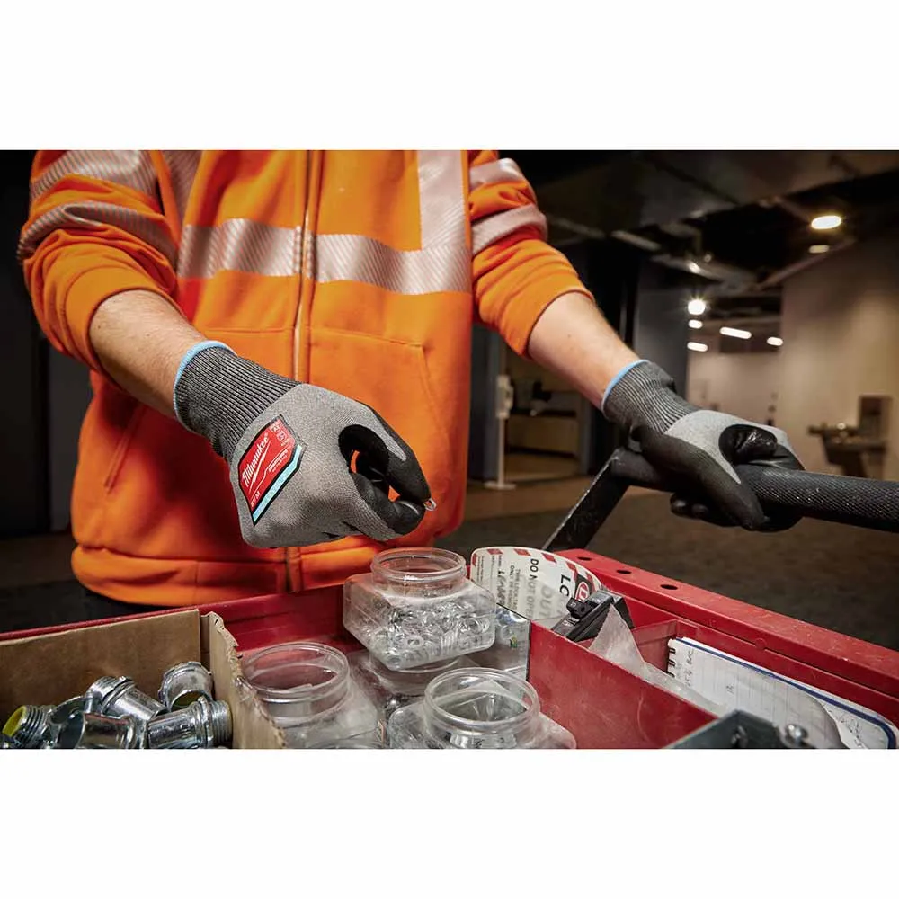 Milwaukee 48-73-8721 High Dexterity A2 Polyurethane Dipped Gloves - Medium