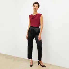 M.M. LAFLEUR - Giana Pant - Everyday Satin :: Black