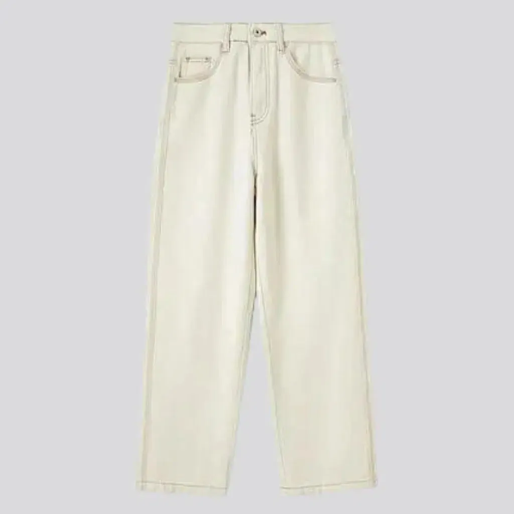 Monochrome women's white jeans