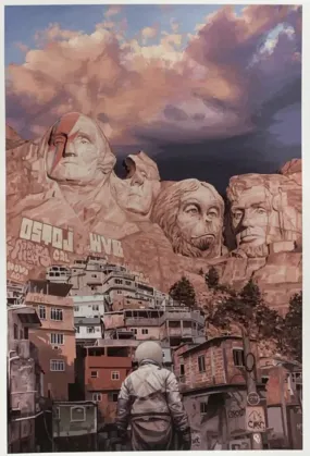 Mount Rushmore AP Archival Print by Scott Listfield