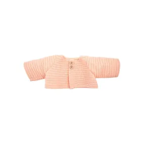 Olli Ella Dinkum Doll Cardigan Rose