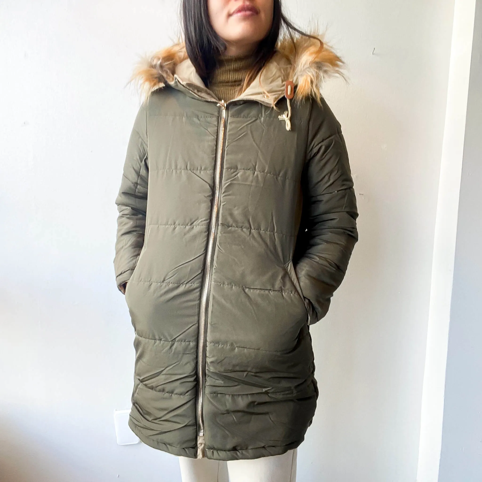 OPTIM | Reversible Hooded Padded Coat