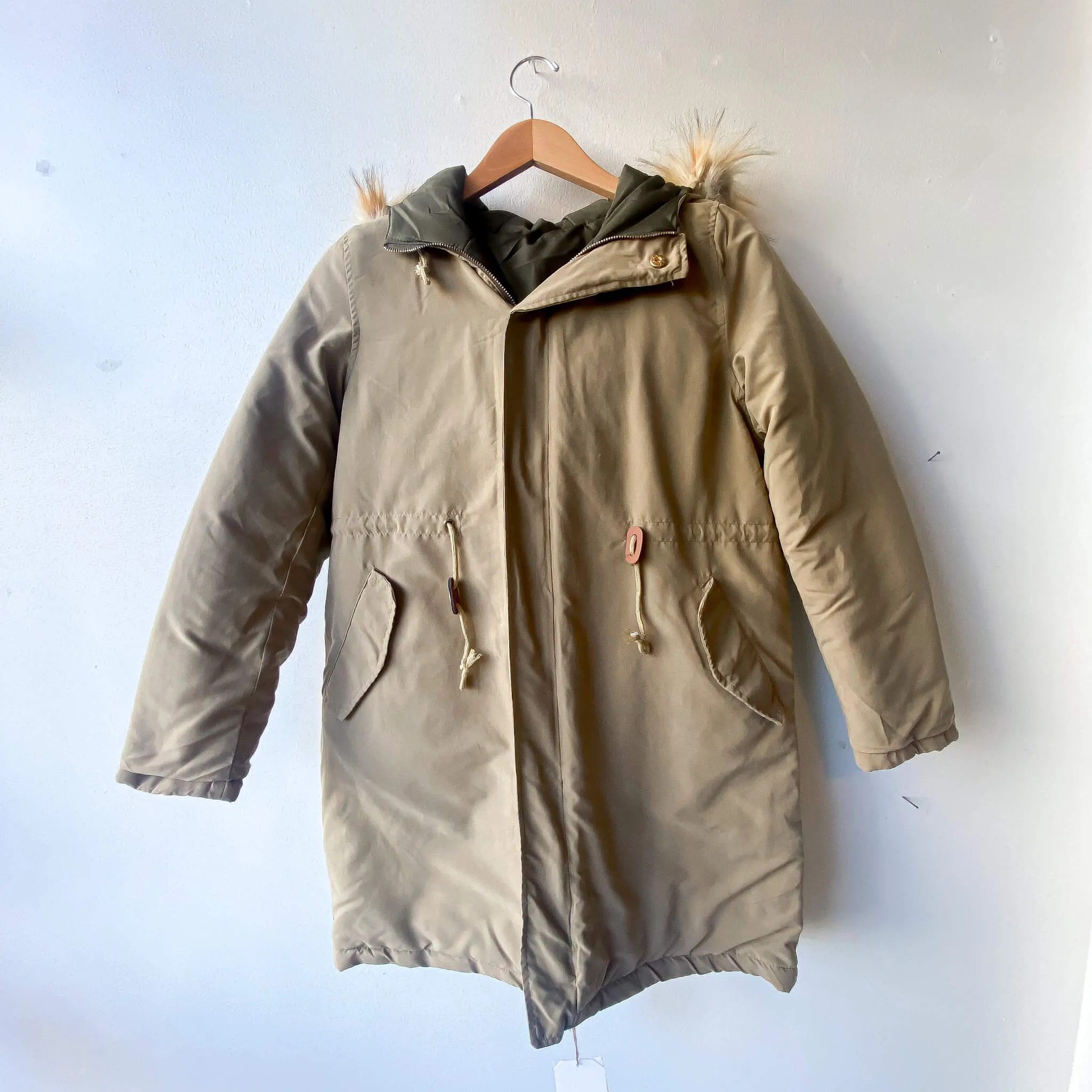 OPTIM | Reversible Hooded Padded Coat