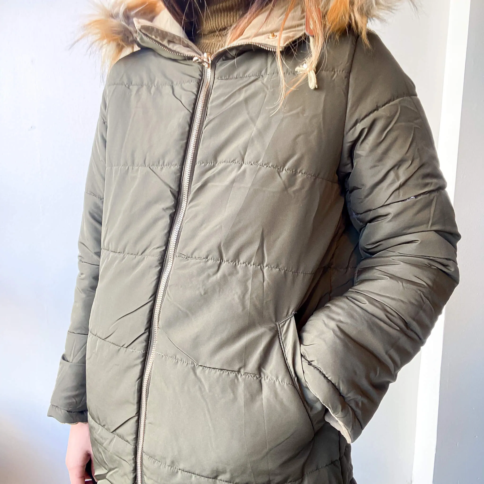 OPTIM | Reversible Hooded Padded Coat