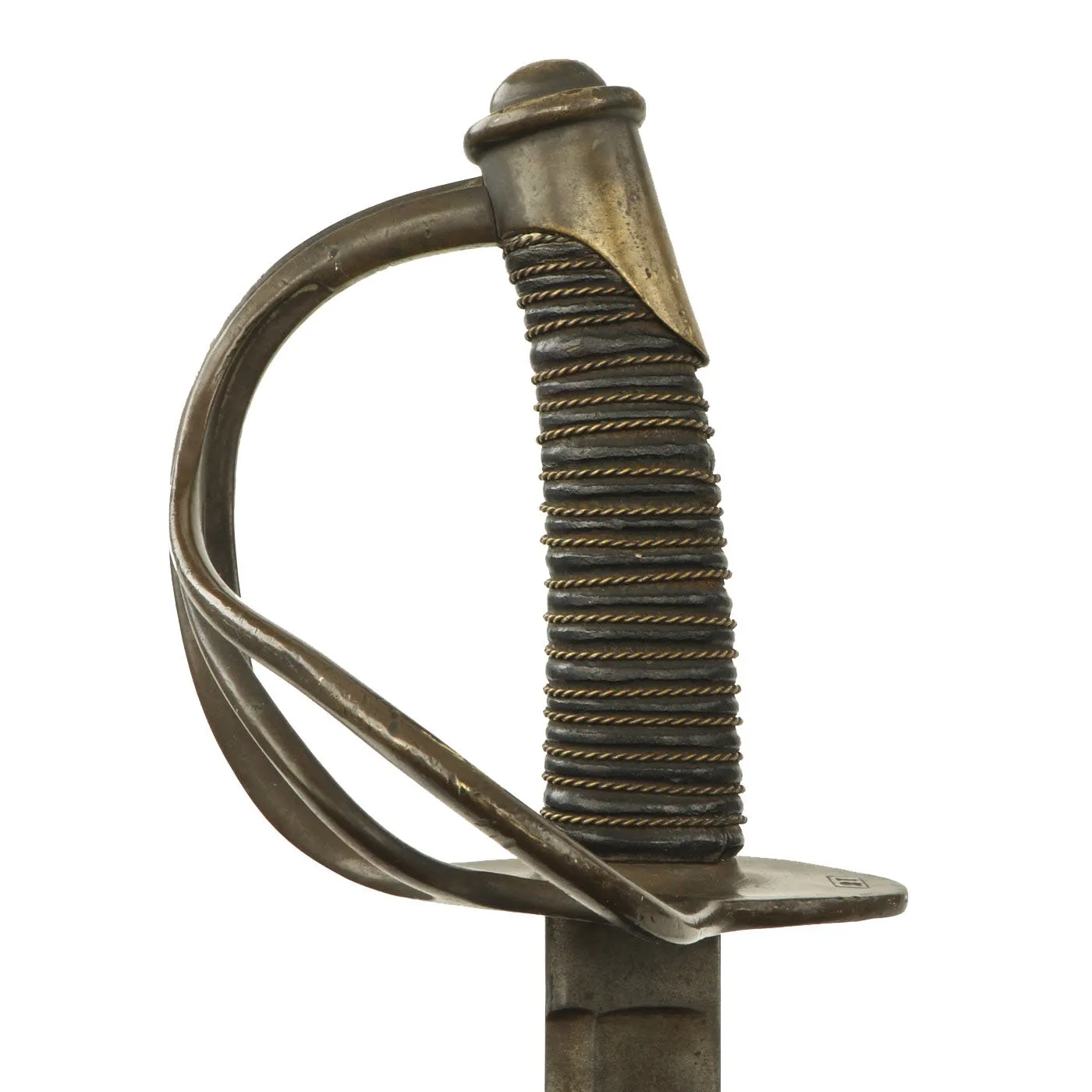 Original U.S Civil War Era M-1840 "Wrist Breaker" Heavy Cavalry Saber by P.S. Justice with Scabbard