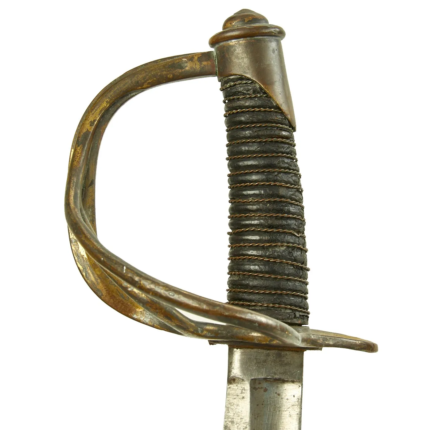 Original U.S Civil War M-1840 "Wrist Breaker" Heavy Cavalry Saber by Sheble & Fisher with Scabbard