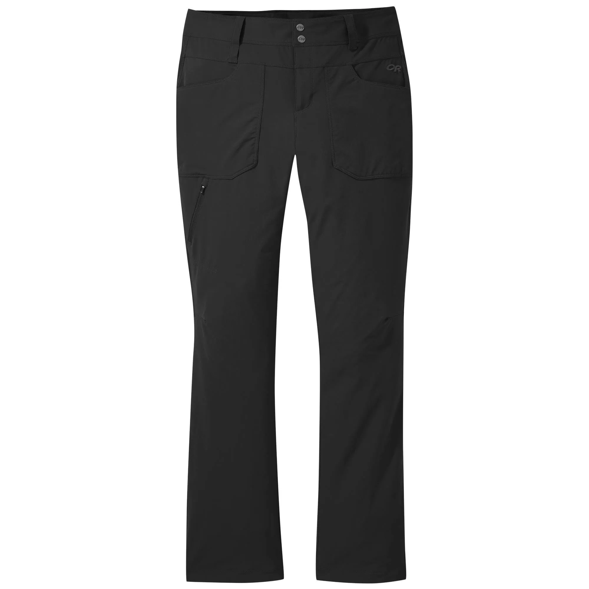 Outdoor Research Voodoo Pants - Women&s Black 8 Short 2714970001297