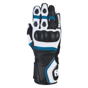 Oxford RP-5 Women Street Sports Motorcycle Gloves in White Black & Blue