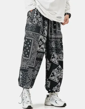 Paisley Bandana Pattern Pants